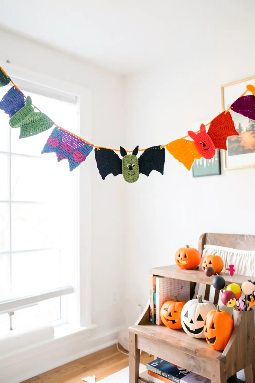 Festive Bat Bunting