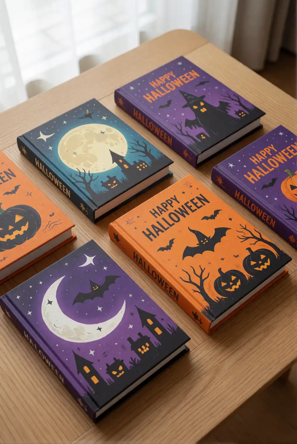 Festive Halloween-themed Books