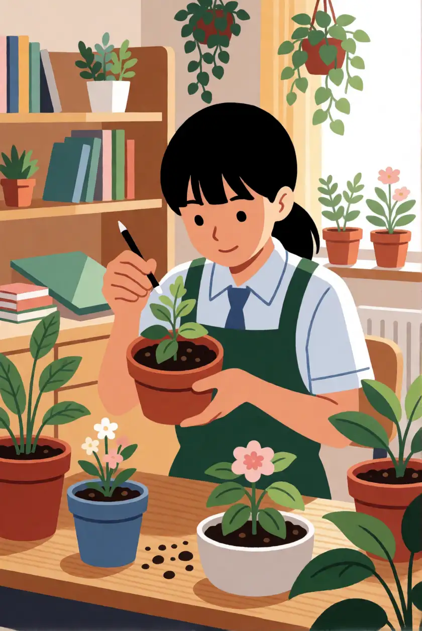 Finding Inspiration through Plant Parenting