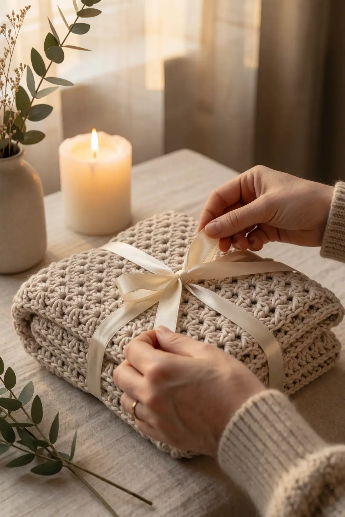Finishing The Gift With A Cozy Ritual