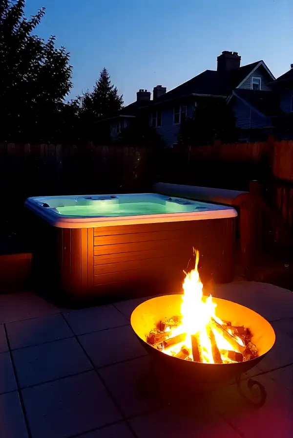 Fire Pit for Chilly Evenings