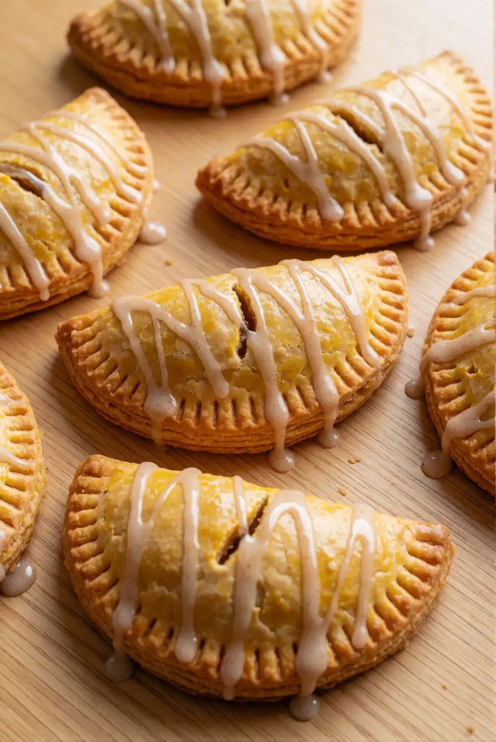 Flaky Pumpkin Hand Pies with Cinnamon Glaze