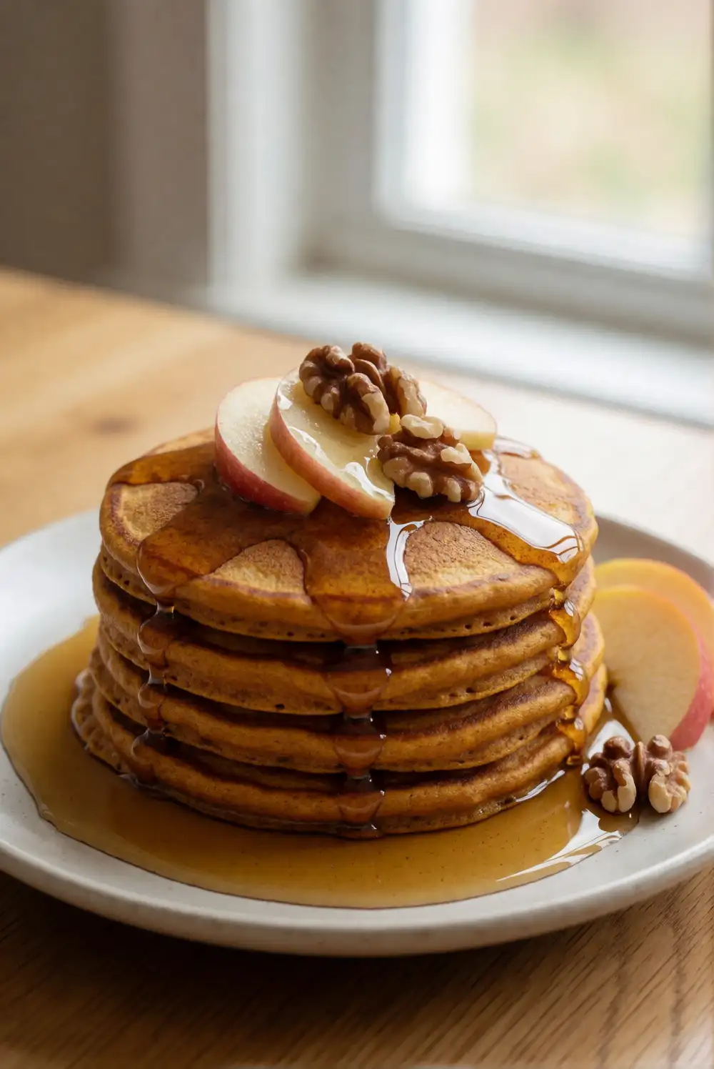 Flip Fluffy Pumpkin Spice Pancakes