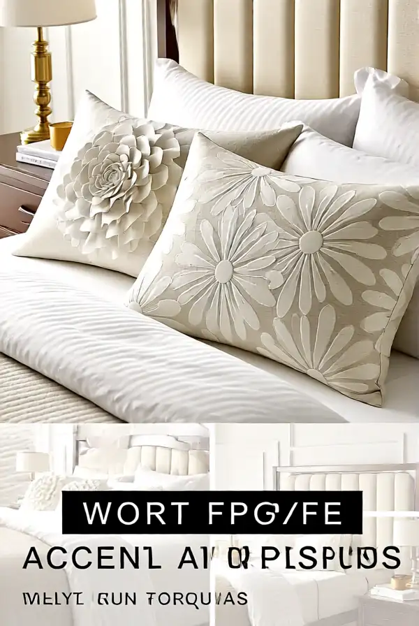 Floral Accent Pillows for a Soft Touch