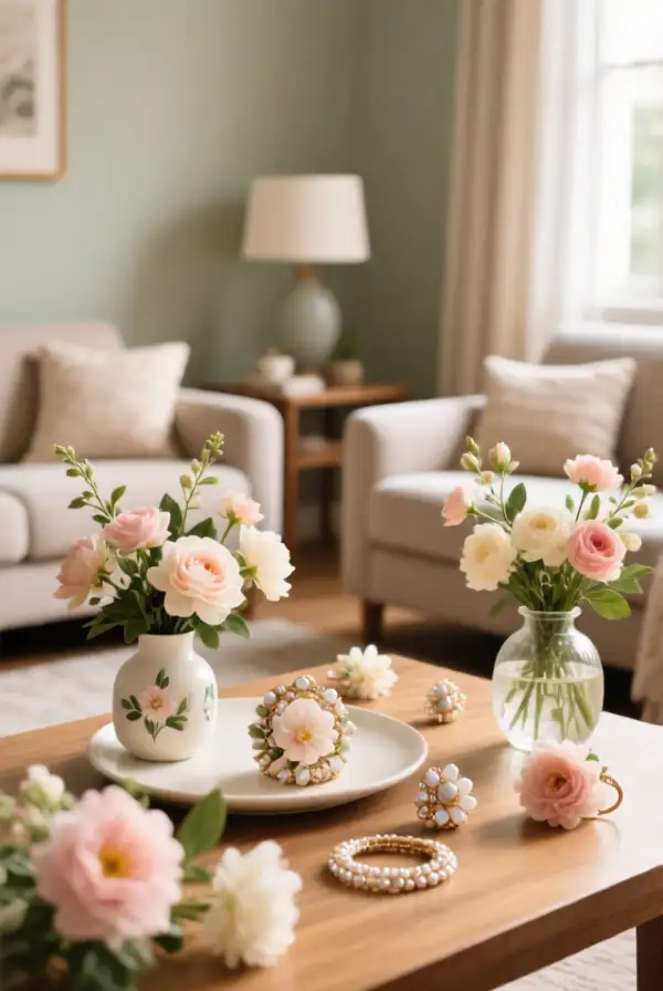 Floral Accents in Accessories