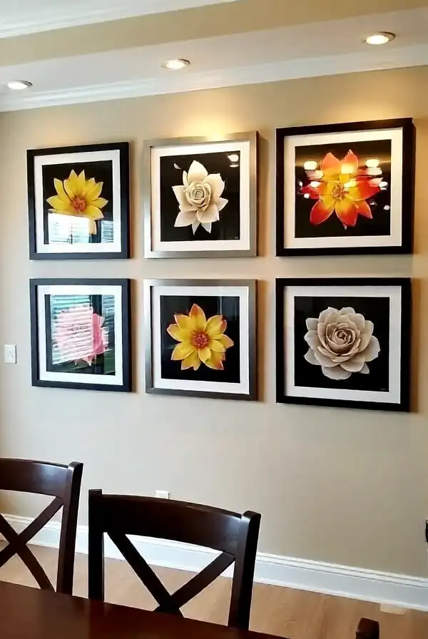 Floral Artwork for Walls
