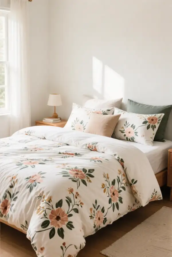 Floral Bed Linens