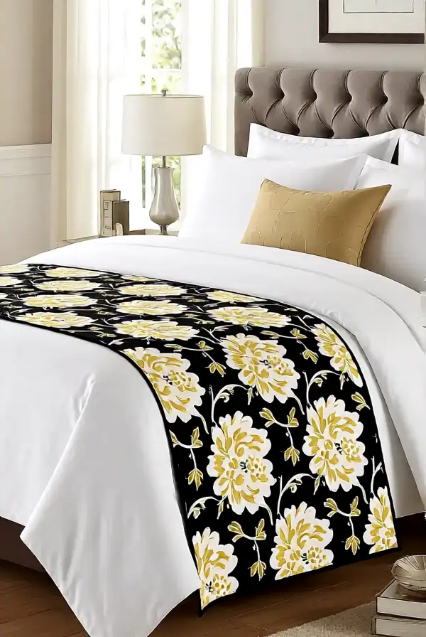 Floral Bed Runners to Elevate the Look