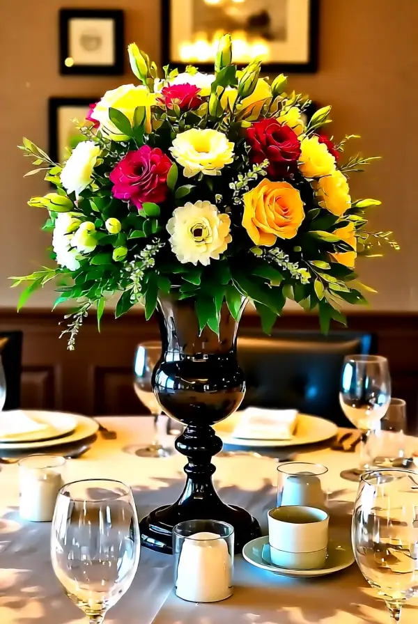 6. Floral Centerpieces
