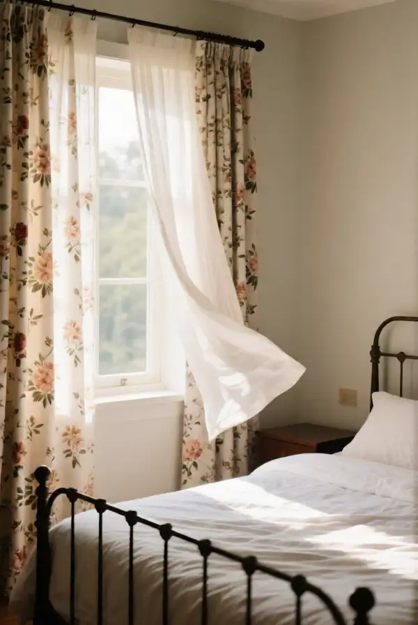 Floral Curtains