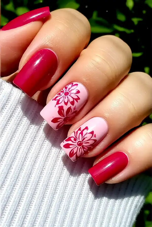 Floral Nail Art Designs