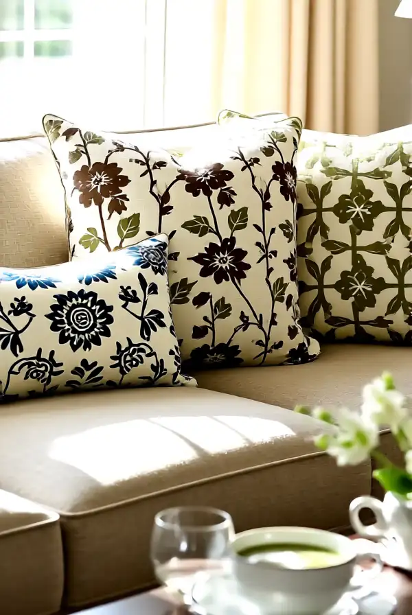 Floral Throw Pillows