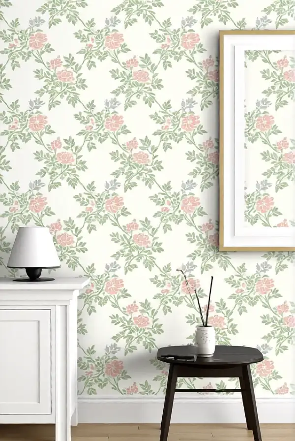 Floral Wallpaper and Decals
