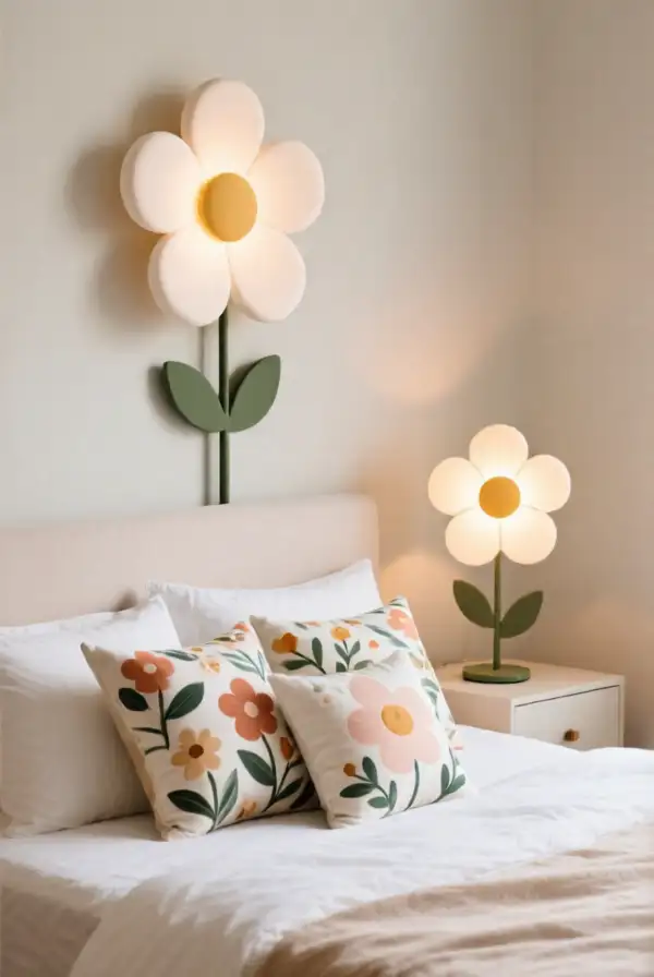 Flower-Inspired Decor Accents