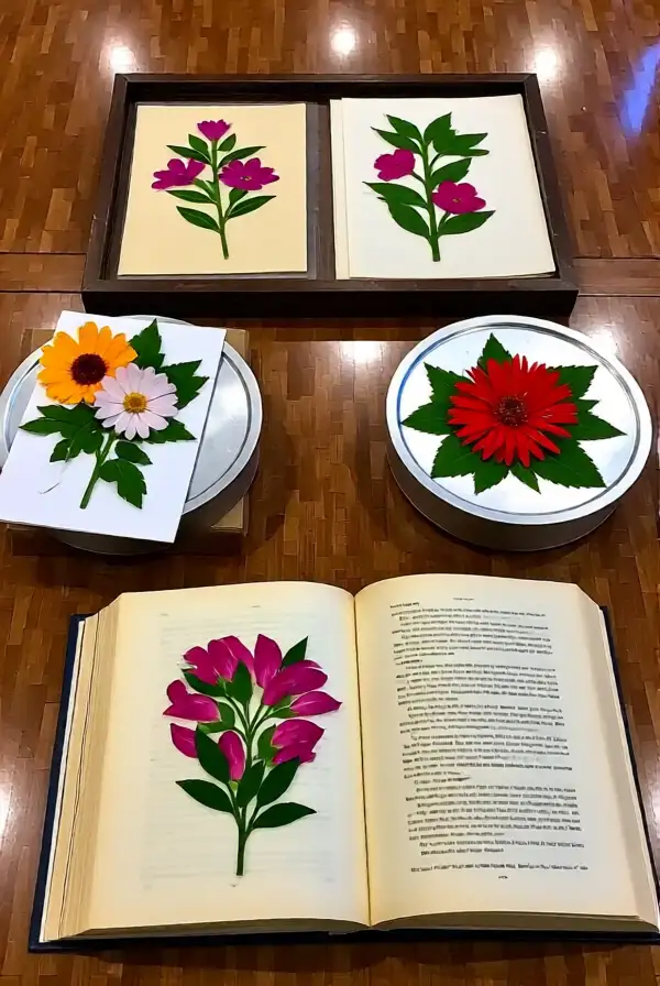 Flower Pressing as a Creative Outlet
