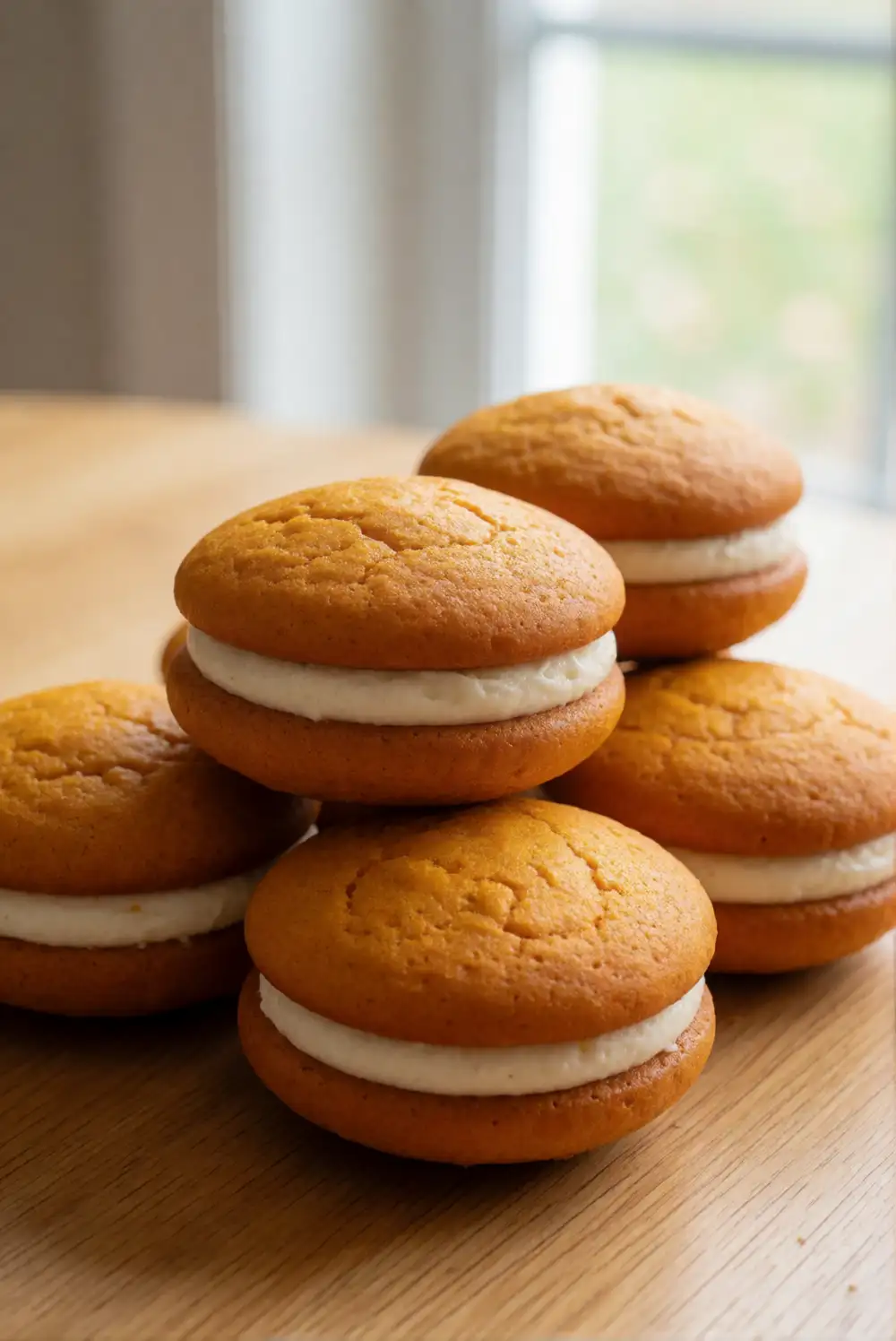 Fluffy Pumpkin Whoopie Pies