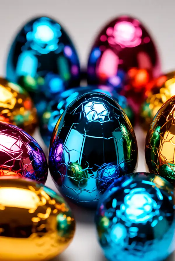 Foil Easter Eggs