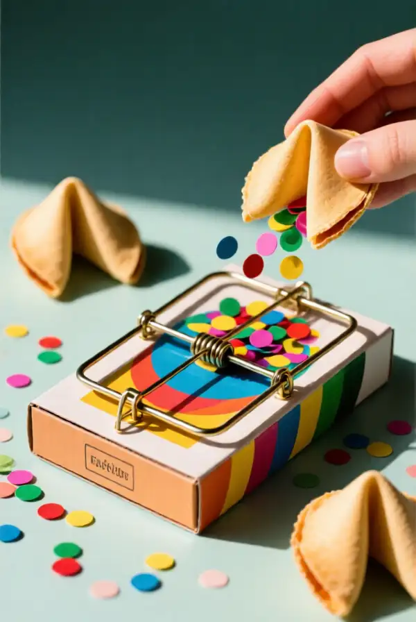 Fortune Cookie Drop Trap