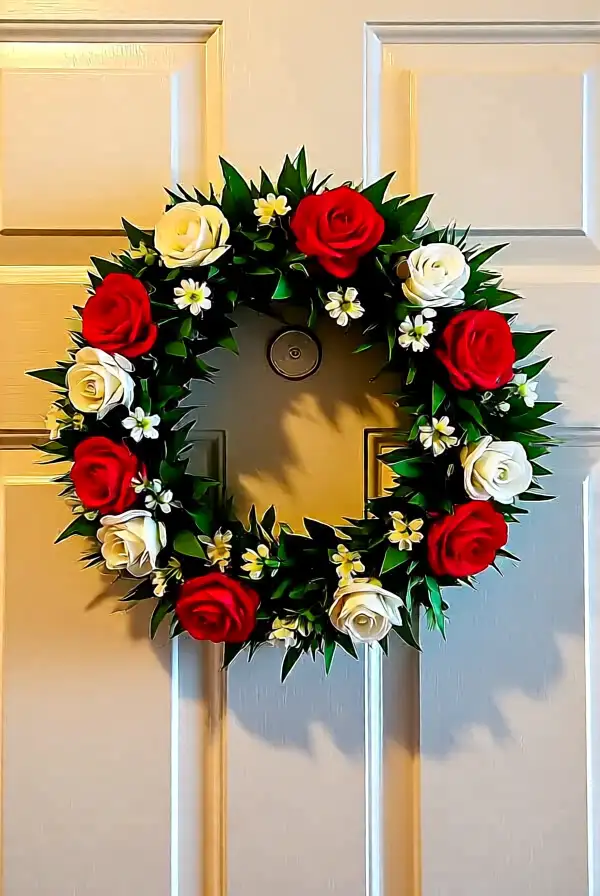 Fragrant Floral Wreaths for Entryways