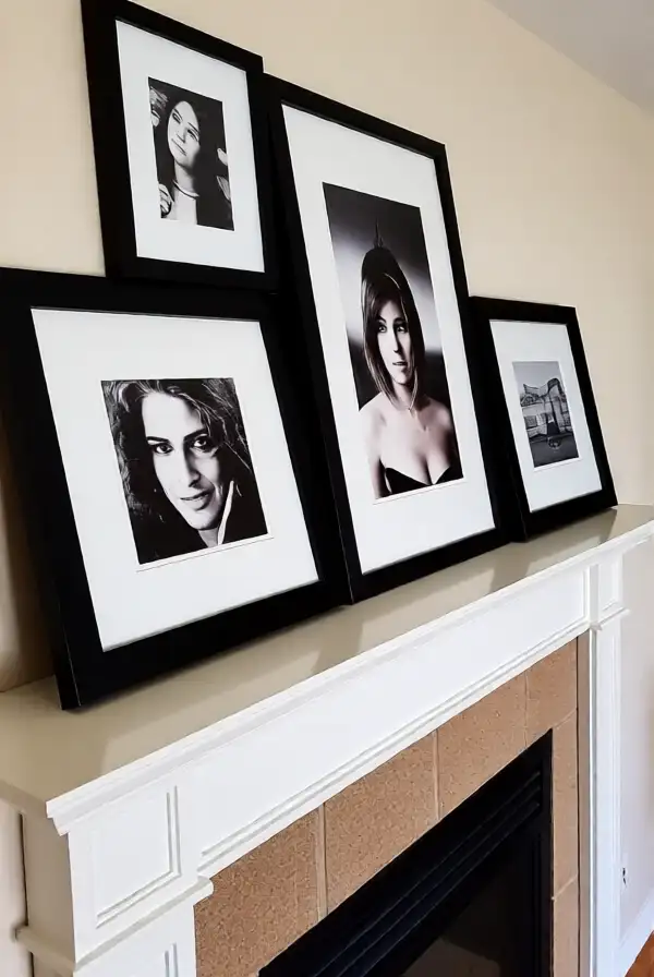 Framed Memories in a Minimalist Style