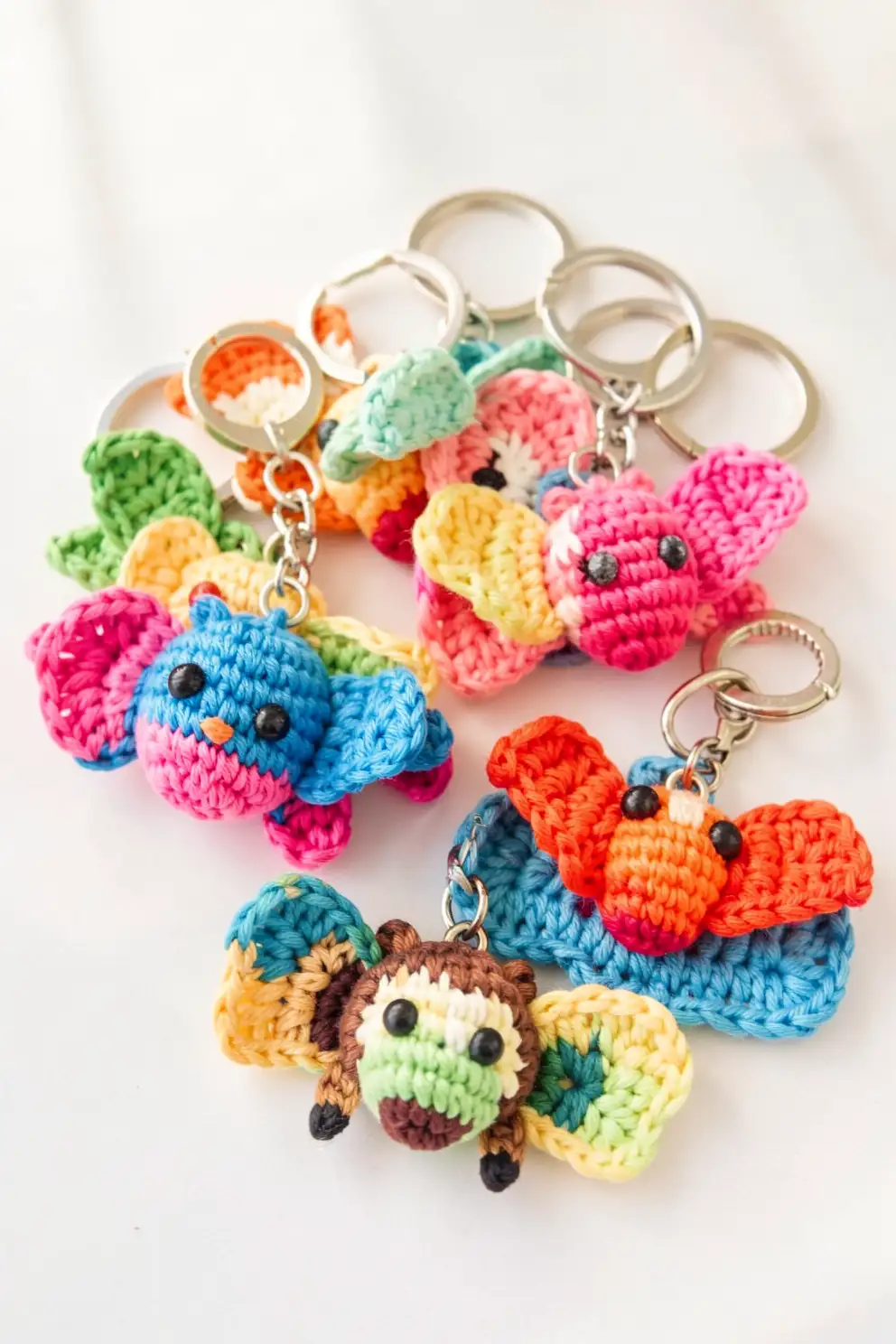 Friendship Bat Keychains