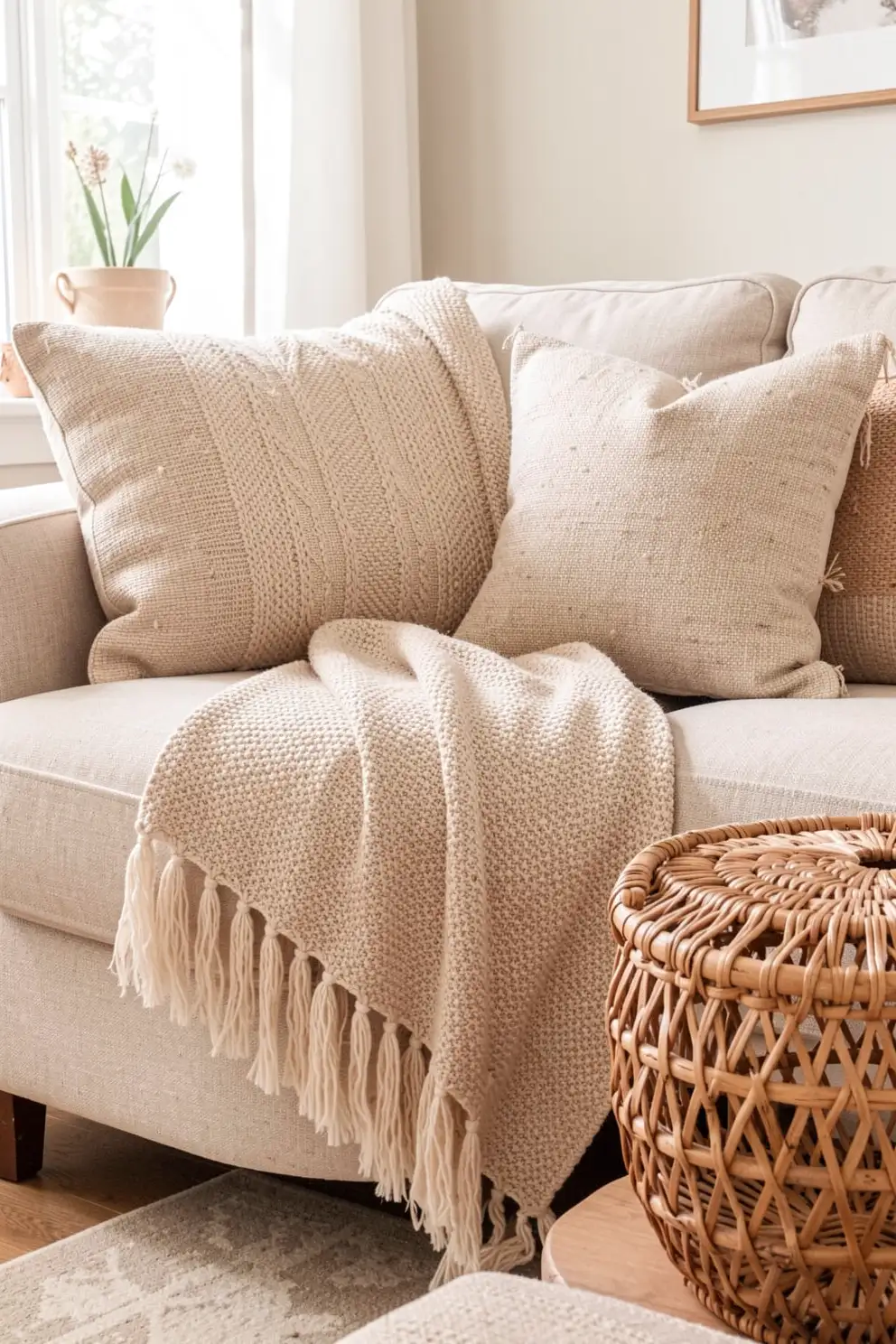 Fringe Edge Blankets With Casual Charm