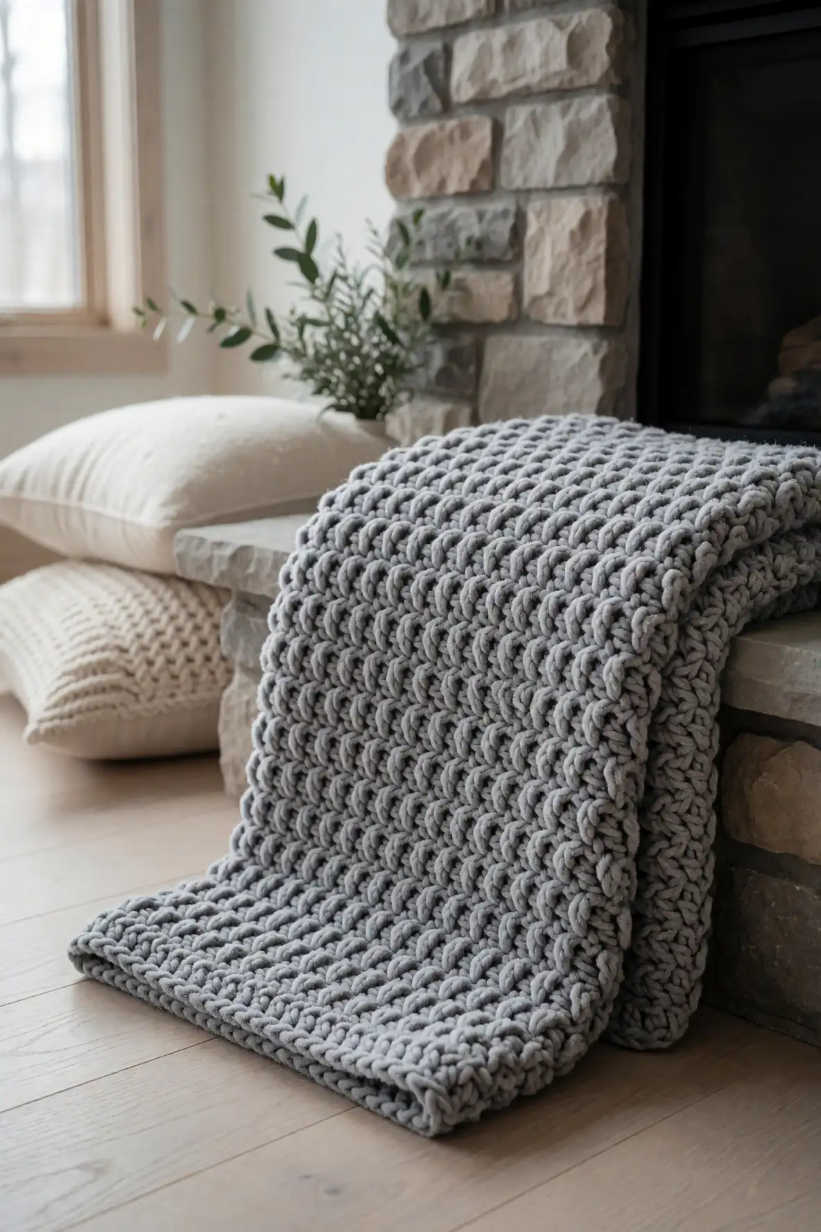 Frosted Gray Cabin Texture