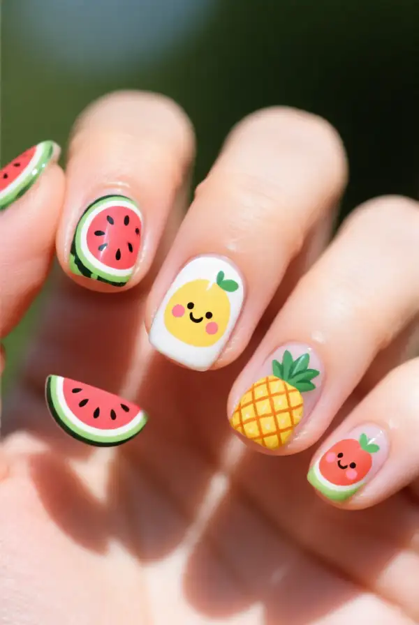 Fruit-Inspired Nails