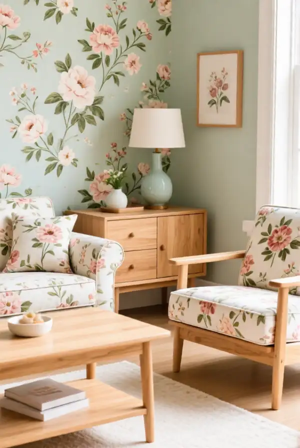 Functional Yet Floral Furniture