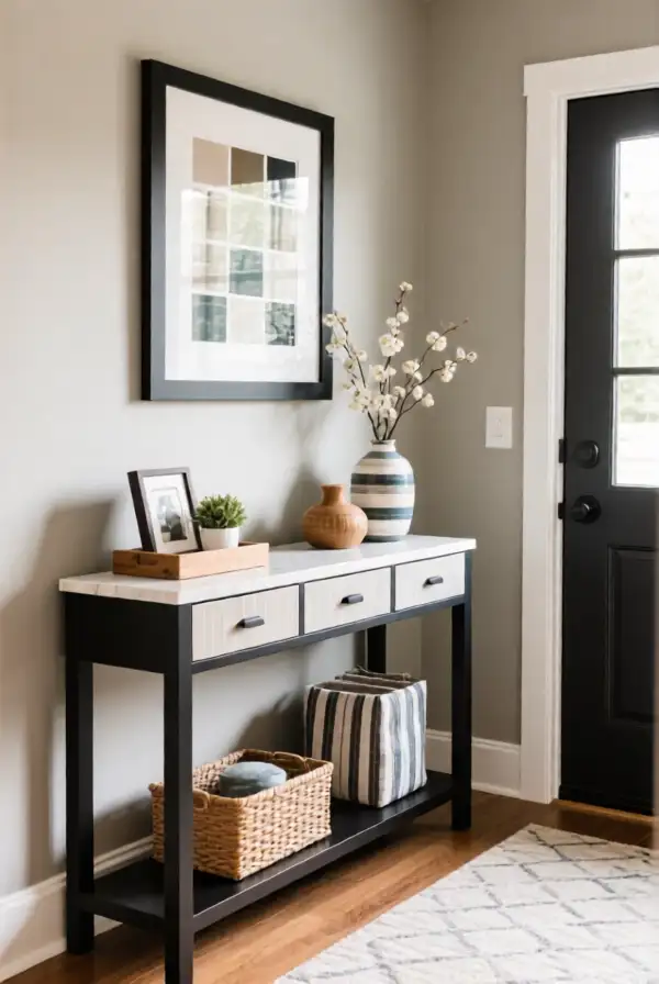 Furniture Choices That Enhance Entry Functionality