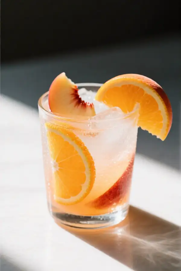 Fuzzy Navel Mocktail