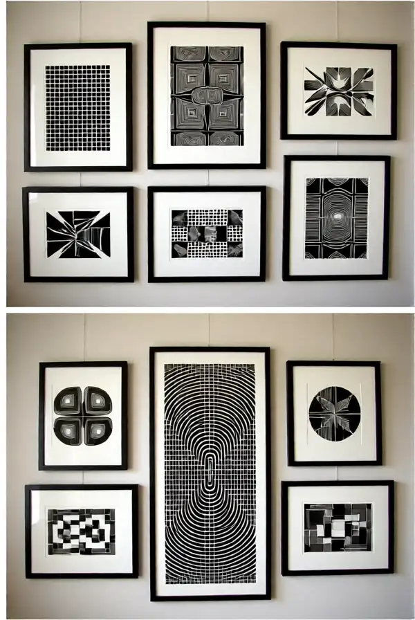 Gallery Wall Layout Ideas