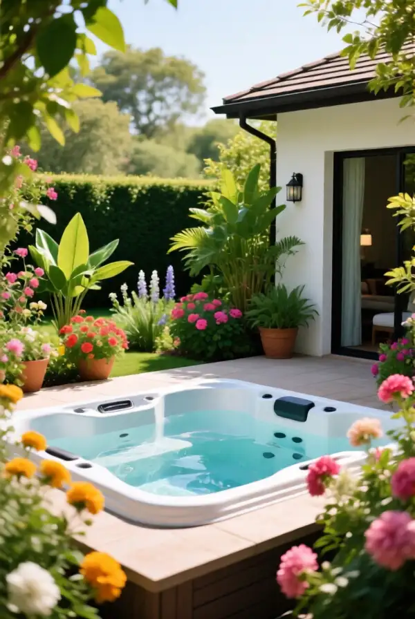 Garden Sanctuaries with Jacuzzis