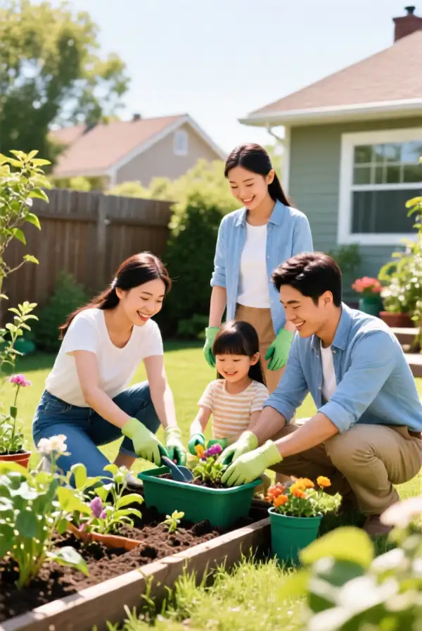 Gardening as a Family