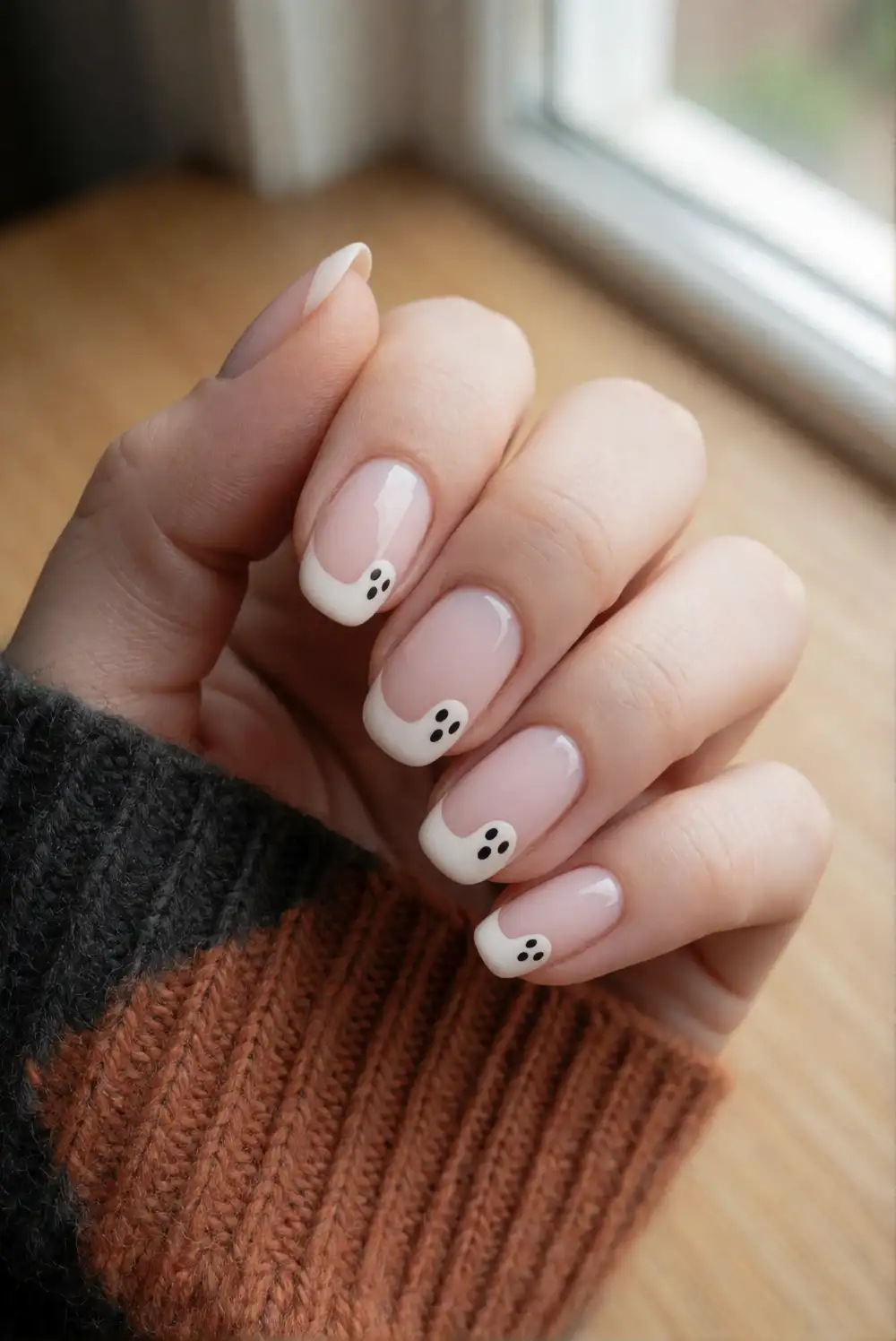 Ghost French Tips