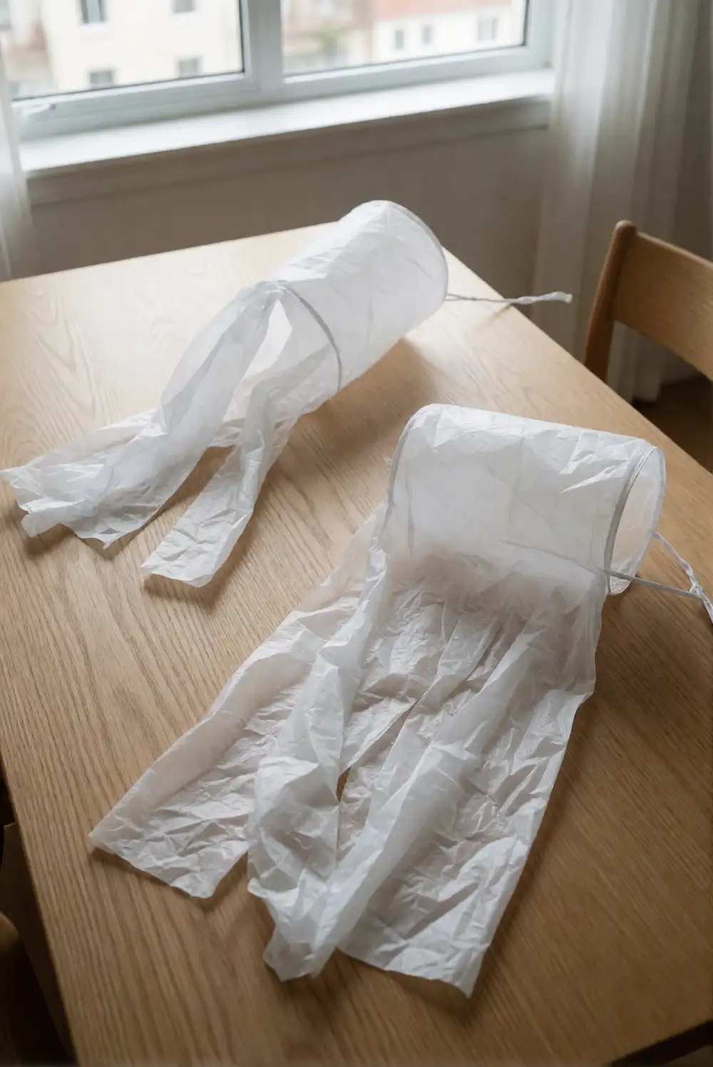 Ghostly Wind Sock Decorations