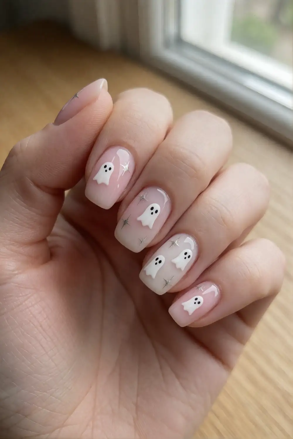 Ghosts with Tiny Silver Stars