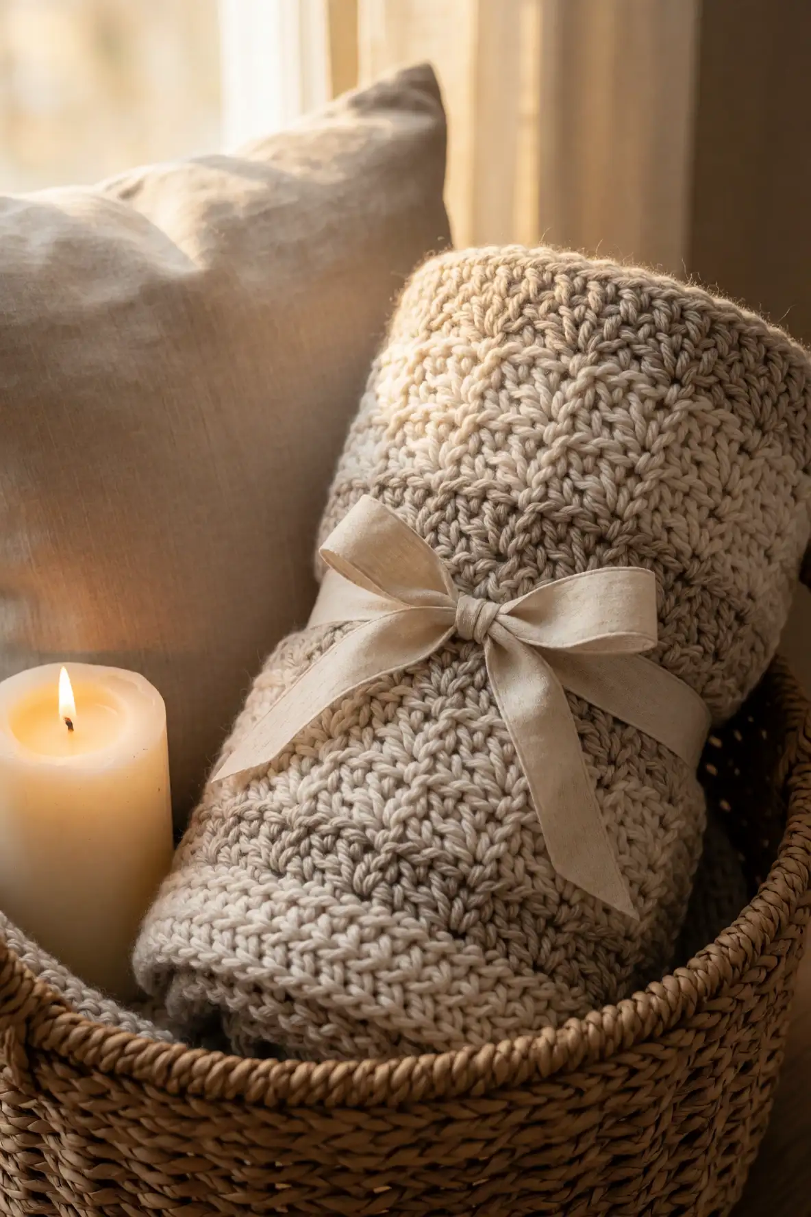 Gifting Crochet Blankets With Heart