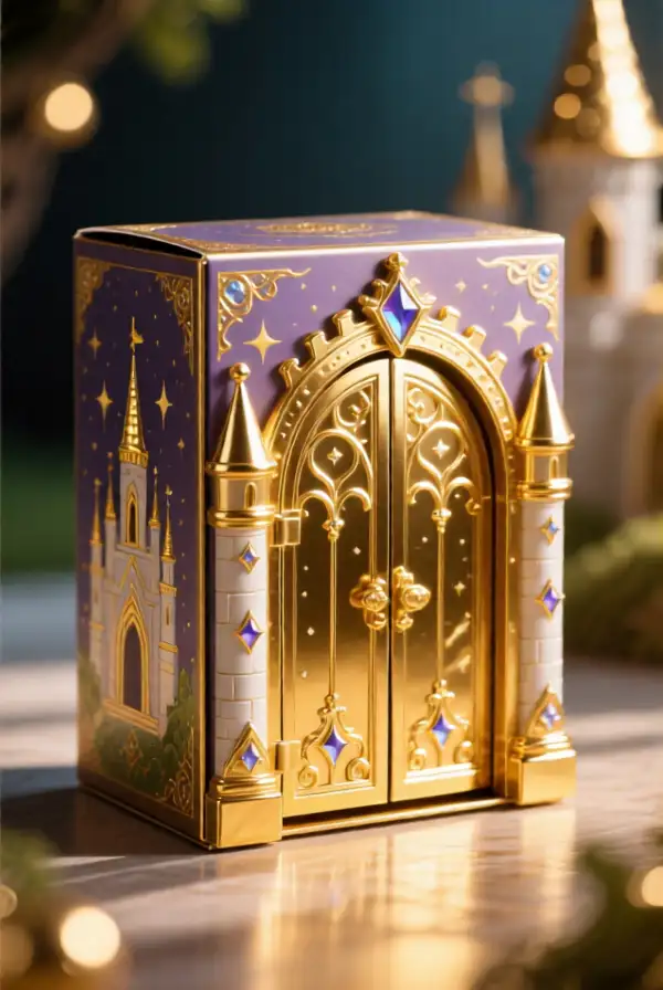 Glimmering Gold Gate Trap