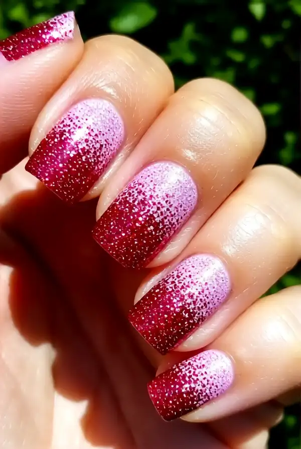 Glitter Gradient Effect
