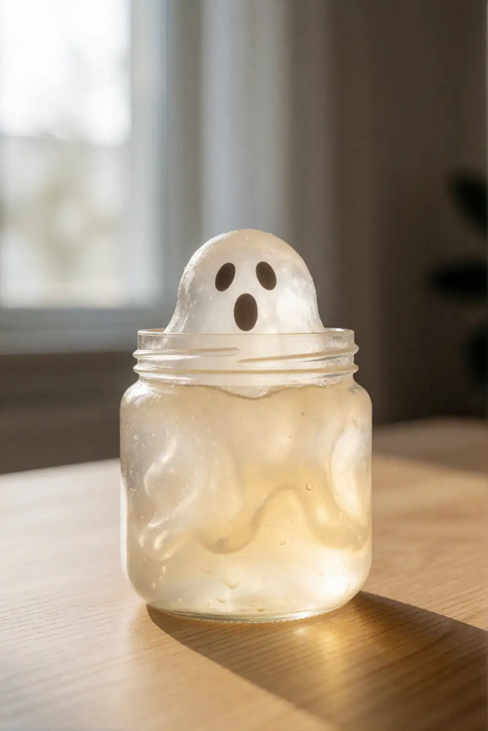 Glowing Ghost Slime