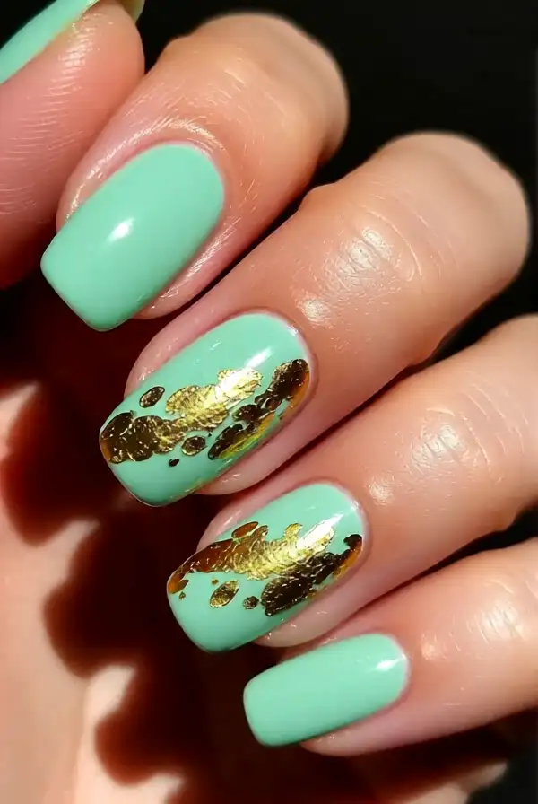 Gold Leaf Accents