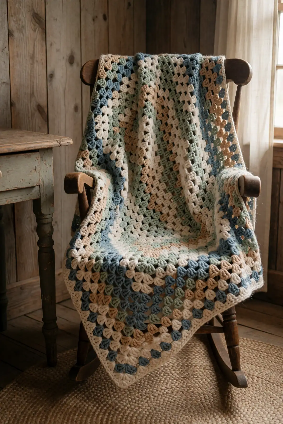 Granny Inspired Layers With Rustic Charm
