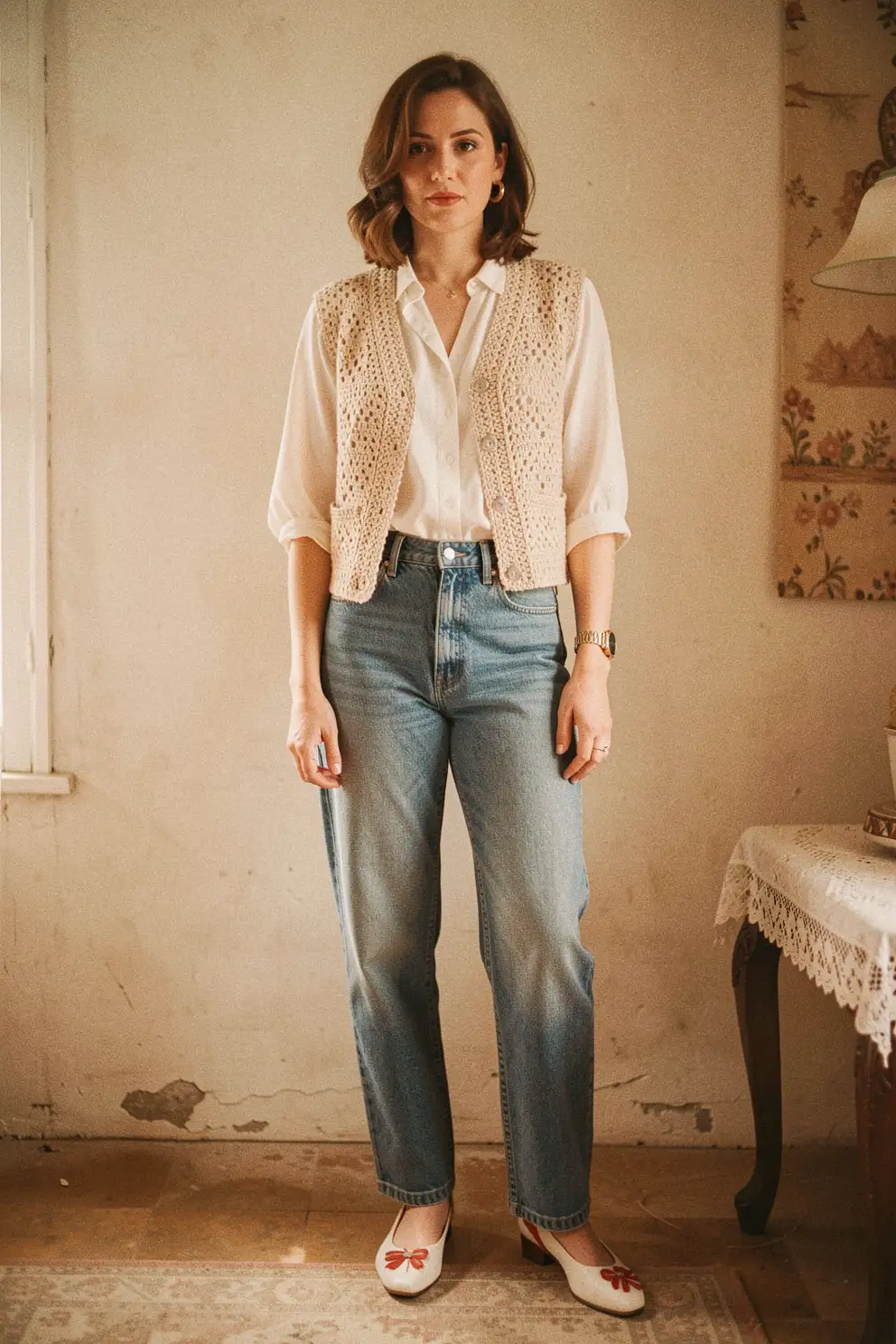 Granny Inspired Texture for Vintage Fashion Mood