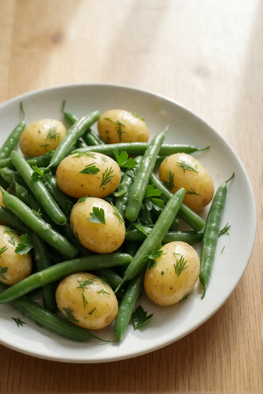 Green Bean and New Potato Salad