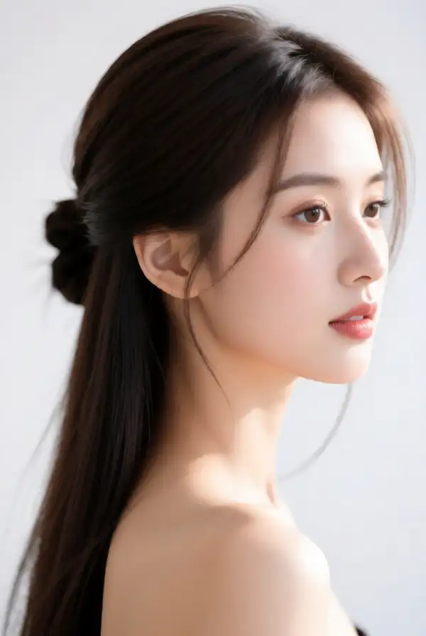 Half-Up Half-Down Style