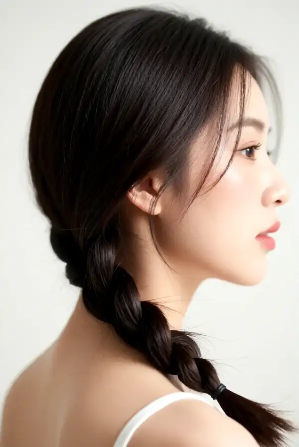 Half-Up, Half-Down Twist