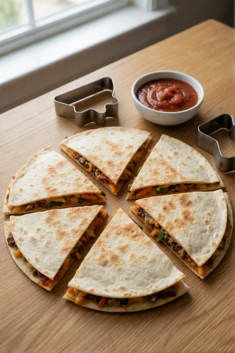Halloween Quesadilla Cutouts