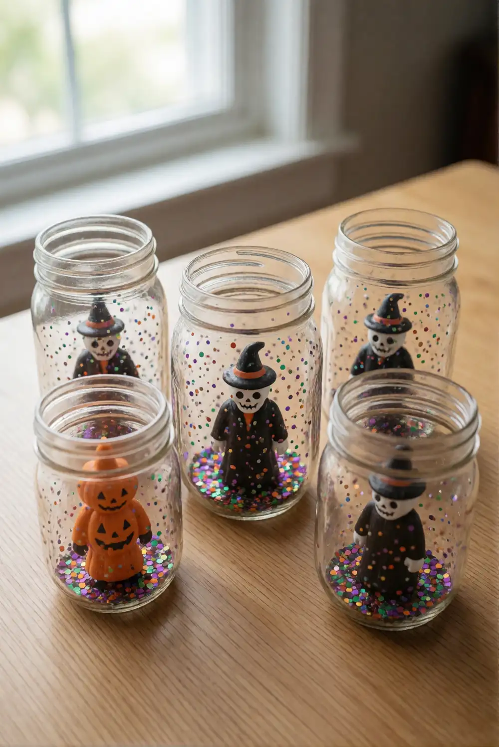 Halloween Snow Globes