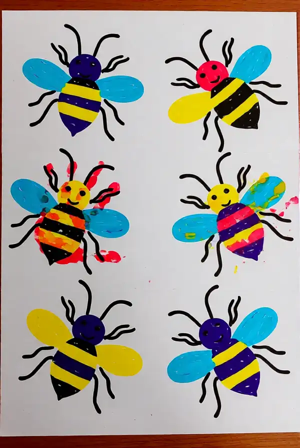 Handprint Bees